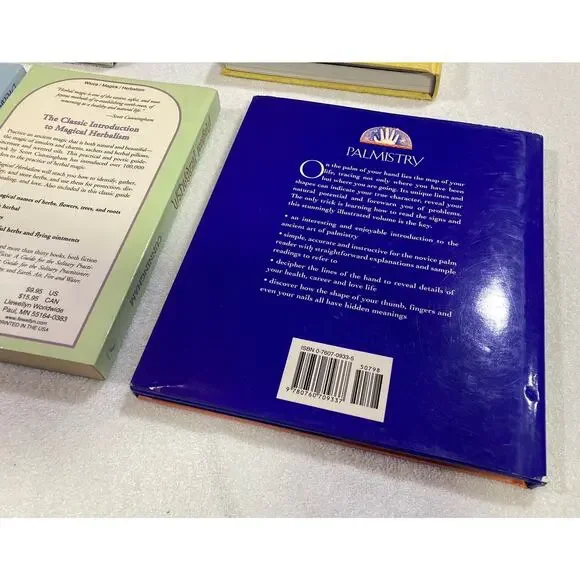 Book Bundle Tarot Astrology Dream Power Palmistry Herbalism W/ Tarot Deck Poster - Picture 8 of 16